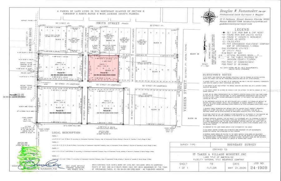 Property photo for MARCUS DRIVE, Greenwood, FL