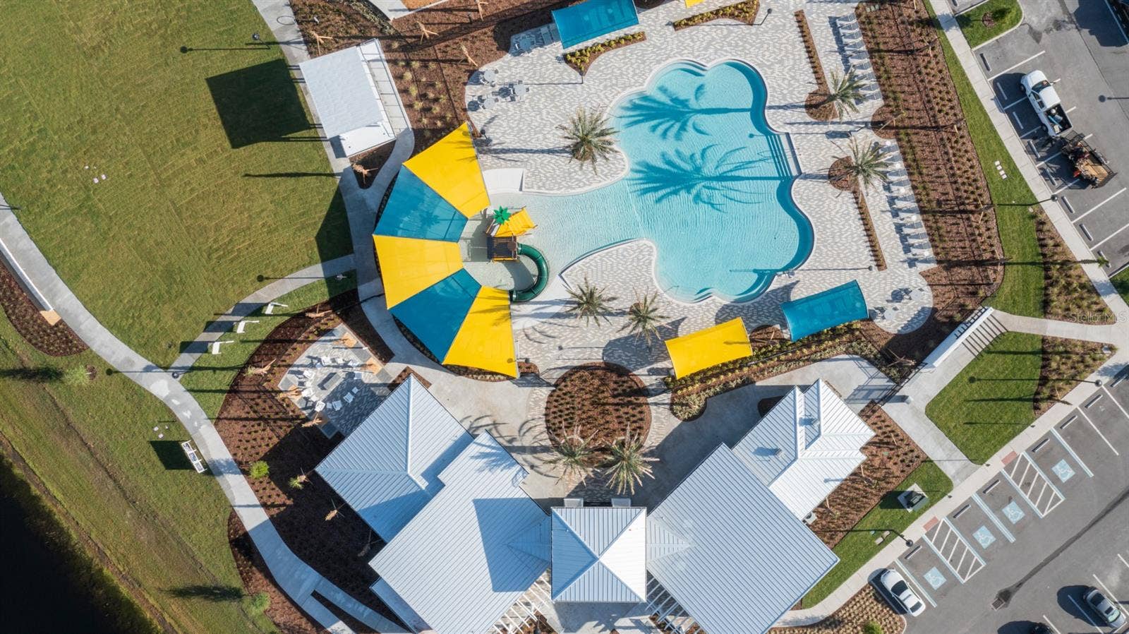 Community Pool (Aerial View)