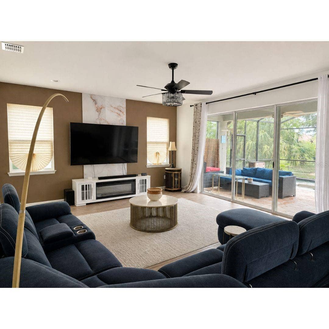 30084 ISLAND CLUB DRIVE DRIVE, Deer Island, FL 32778 Great room furnished