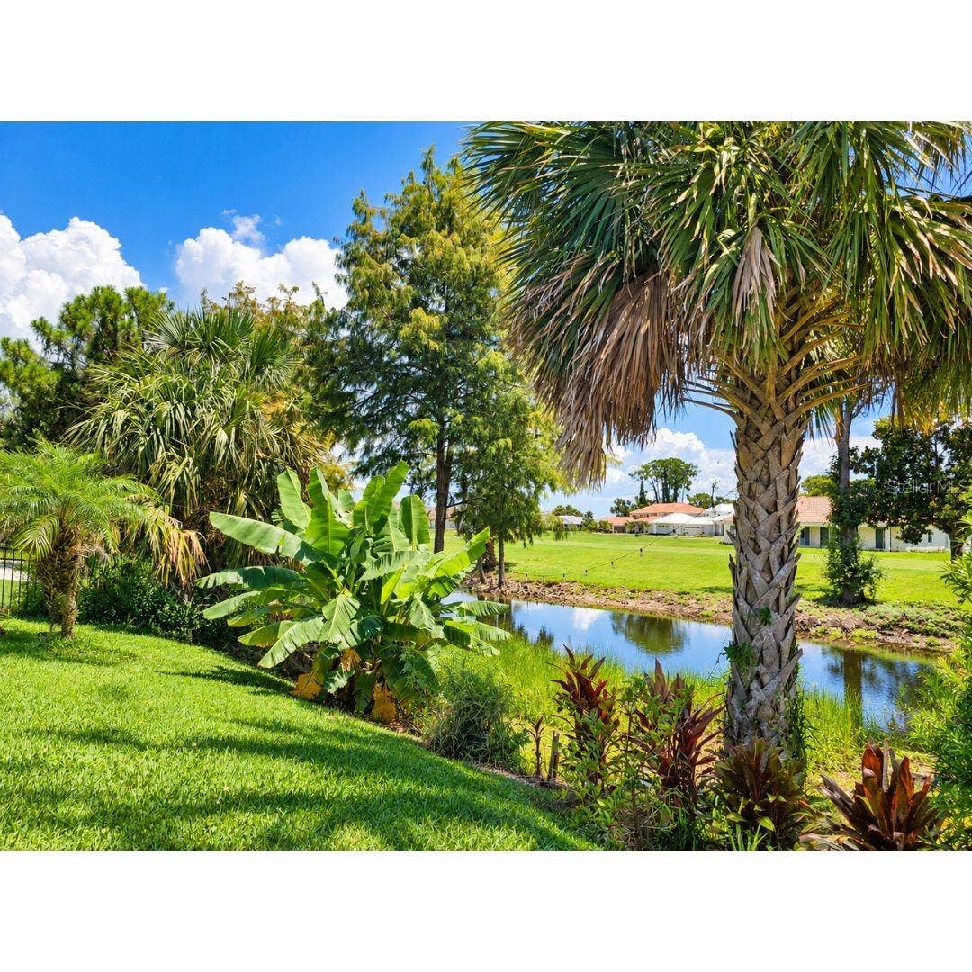 30084 ISLAND CLUB DRIVE DRIVE, Deer Island, FL 32778 Pond view form patio
