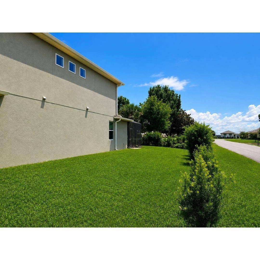 30084 ISLAND CLUB DRIVE DRIVE, Deer Island, FL 32778 Right side yard from the front