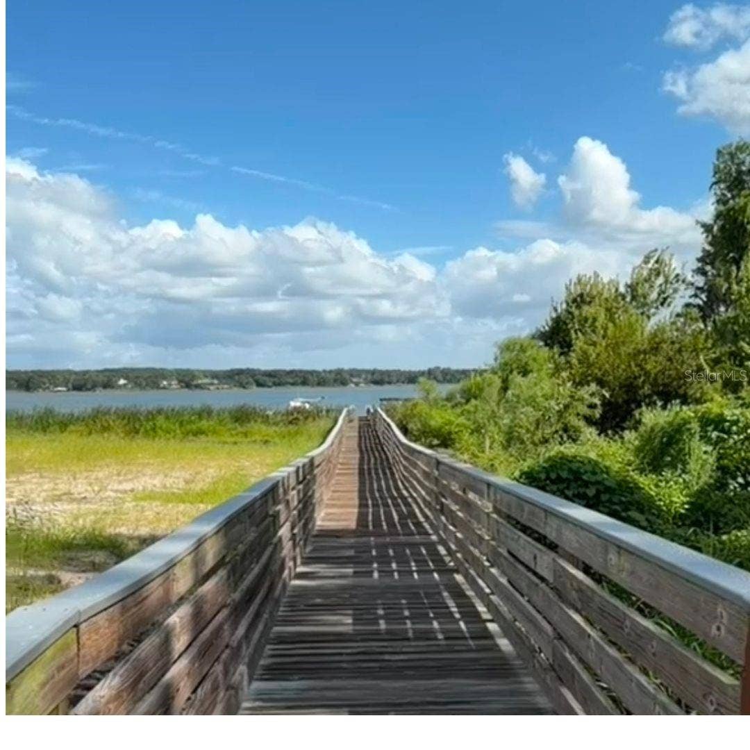 30084 ISLAND CLUB DRIVE DRIVE, Deer Island, FL 32778 Walkway to the boat dock