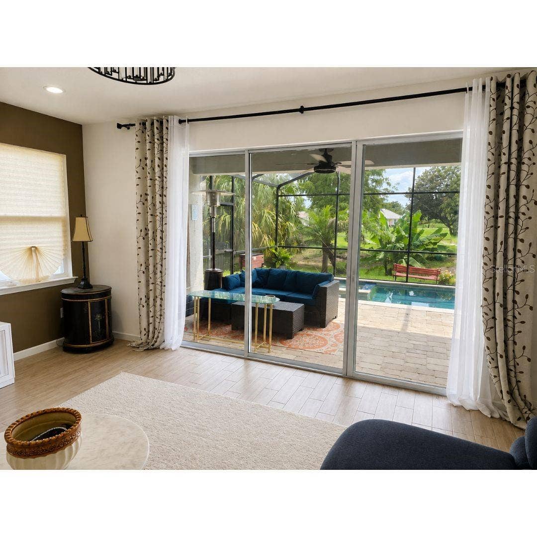 30084 ISLAND CLUB DRIVE DRIVE, Deer Island, FL 32778 Great room patio view