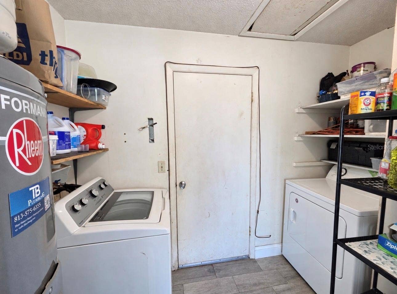 2026 water heater. Laundry room with attic access.