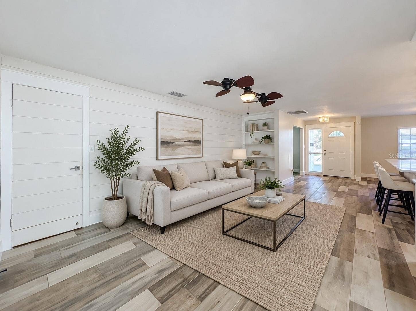 Vrtually Staged Living Room