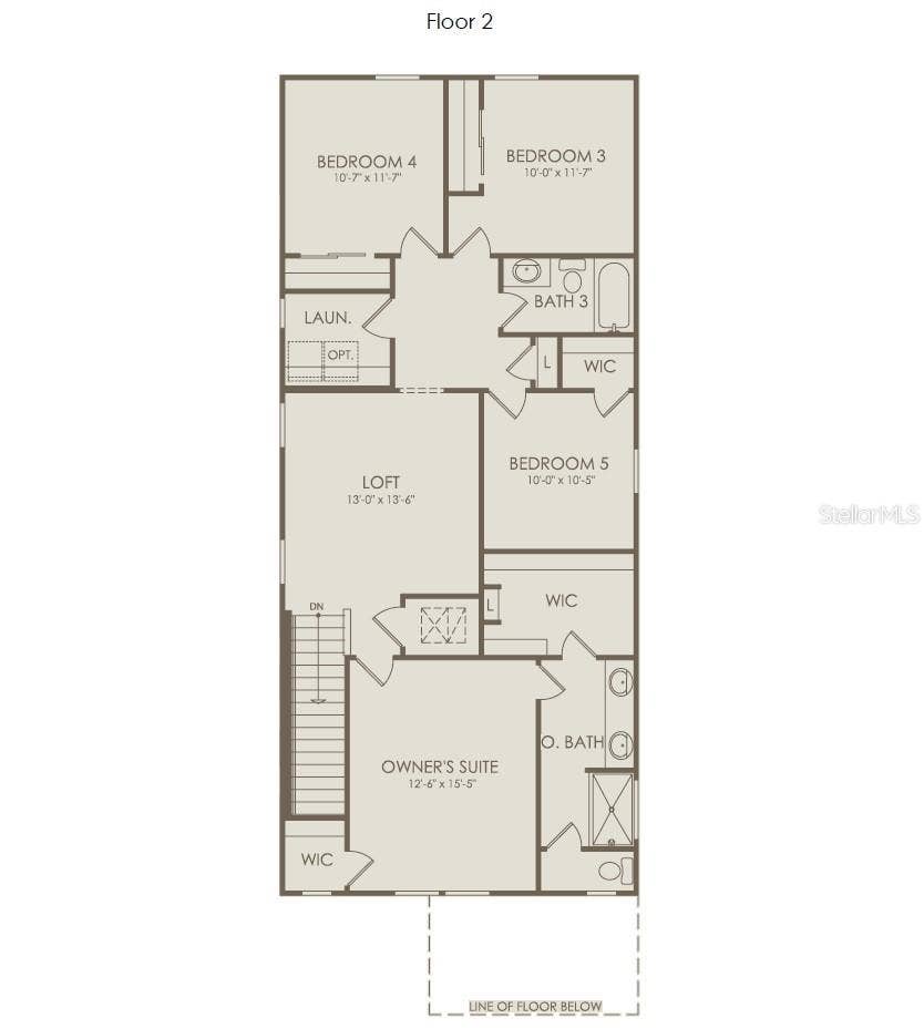 Floor Plan - Floor Two