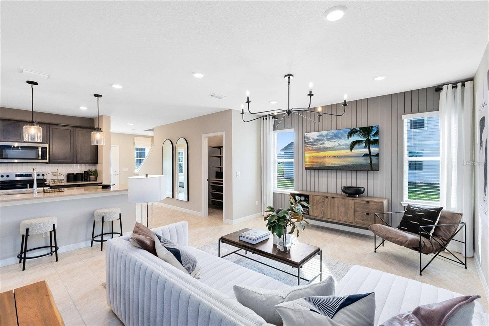 Model Home Design Only. Pictures and furnishings are for illustrative purposes only. Elevations, colors and options may vary. Furniture is for model home staging only.
