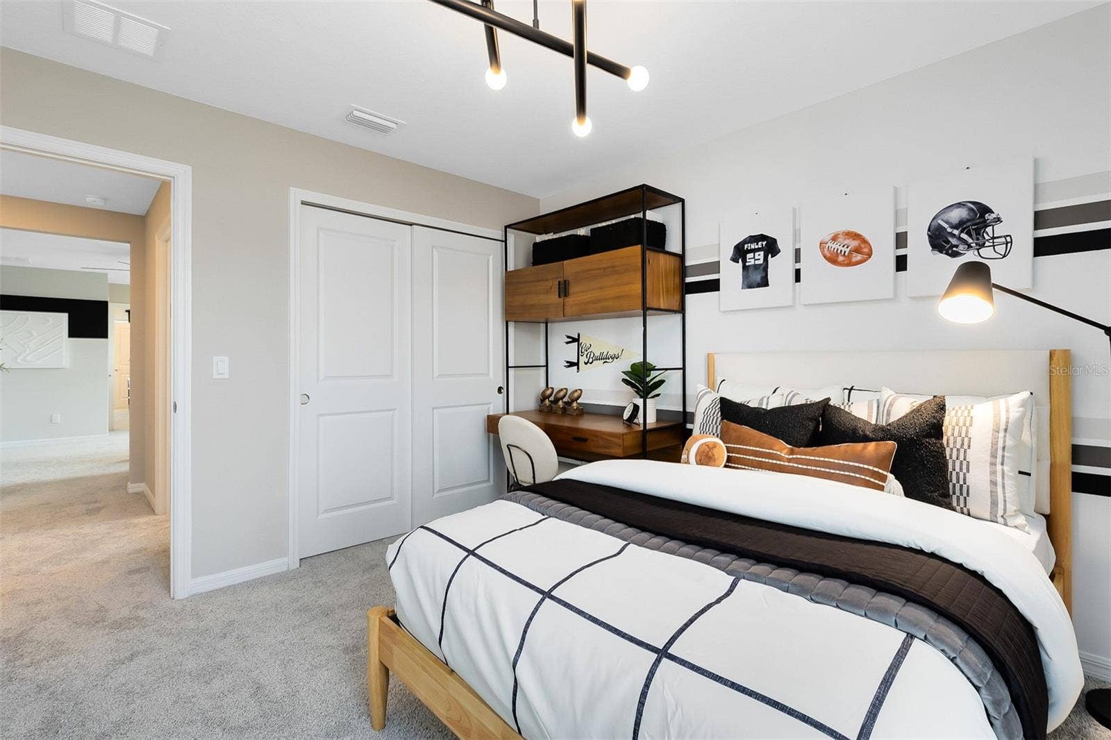 Model Home Design Only. Pictures and furnishings are for illustrative purposes only. Elevations, colors and options may vary. Furniture is for model home staging only.