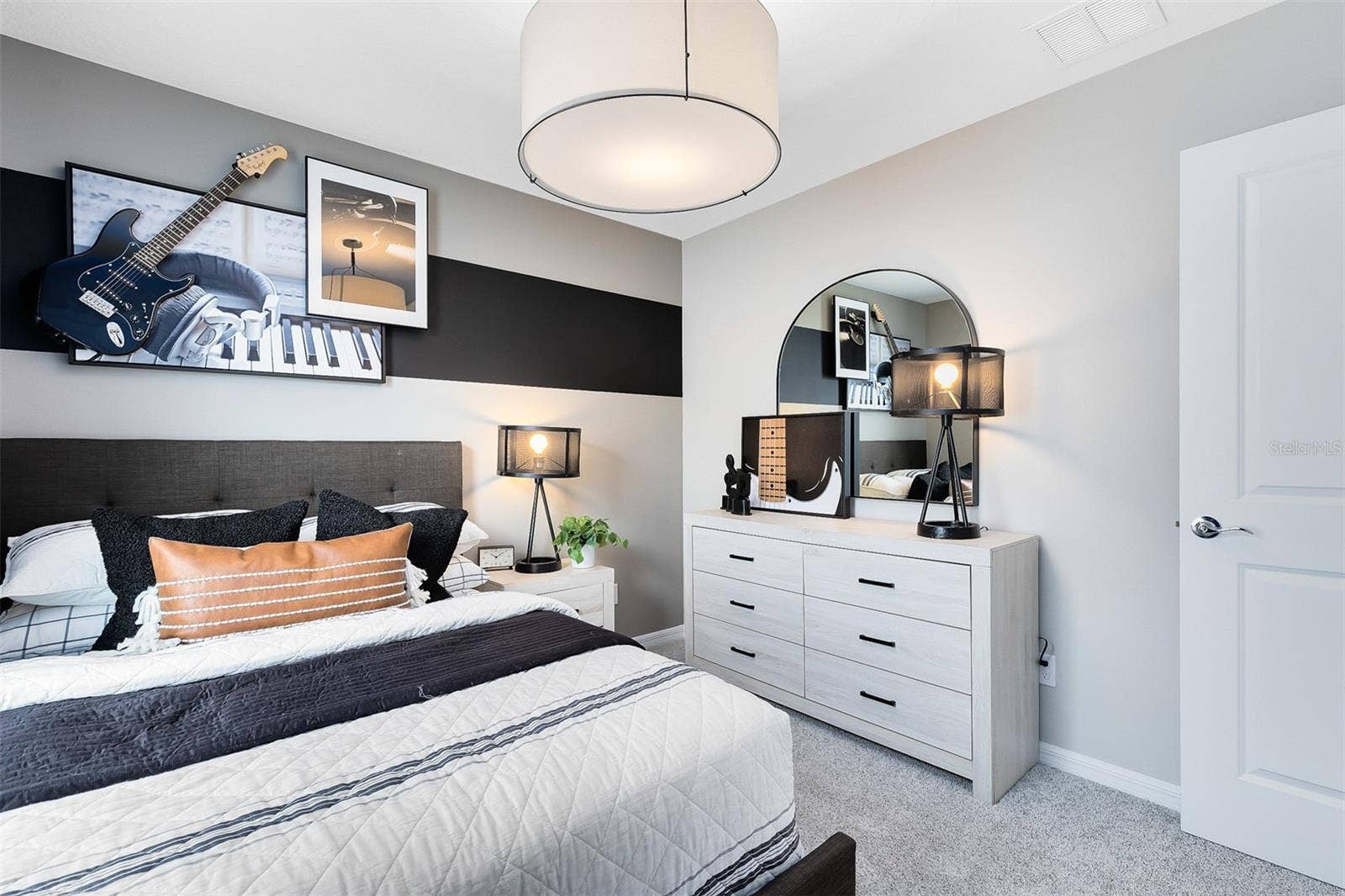 Model Home Design Only. Pictures and furnishings are for illustrative purposes only. Elevations, colors and options may vary. Furniture is for model home staging only.