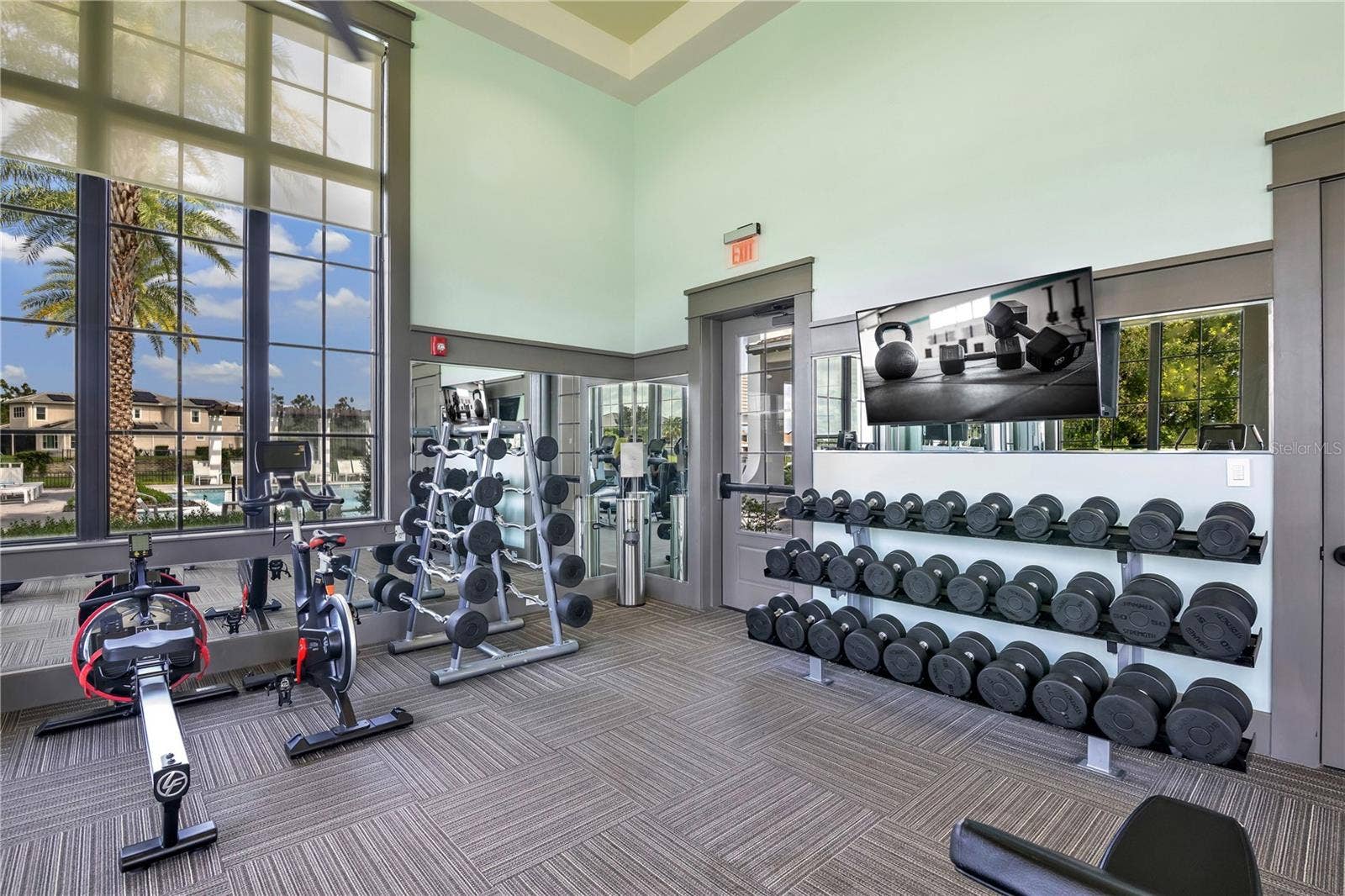 15749 CUTTER SAIL PLACE, Winter Garden, FL 34787 Well-equipped community fitness center with cardio and strength-training equipment.
