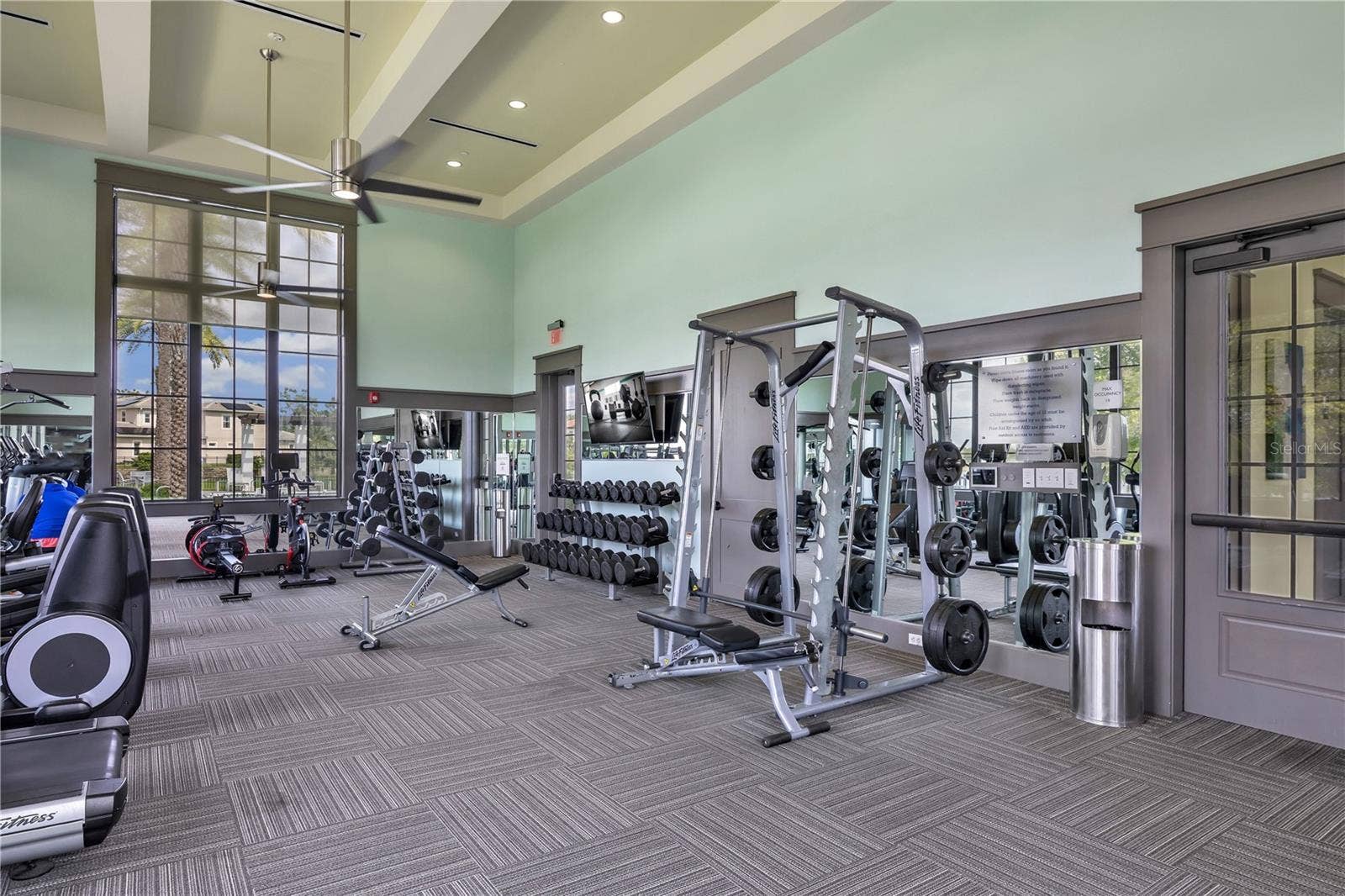 15749 CUTTER SAIL PLACE, Winter Garden, FL 34787 Additional view of the community fitness center and exercise equipment.