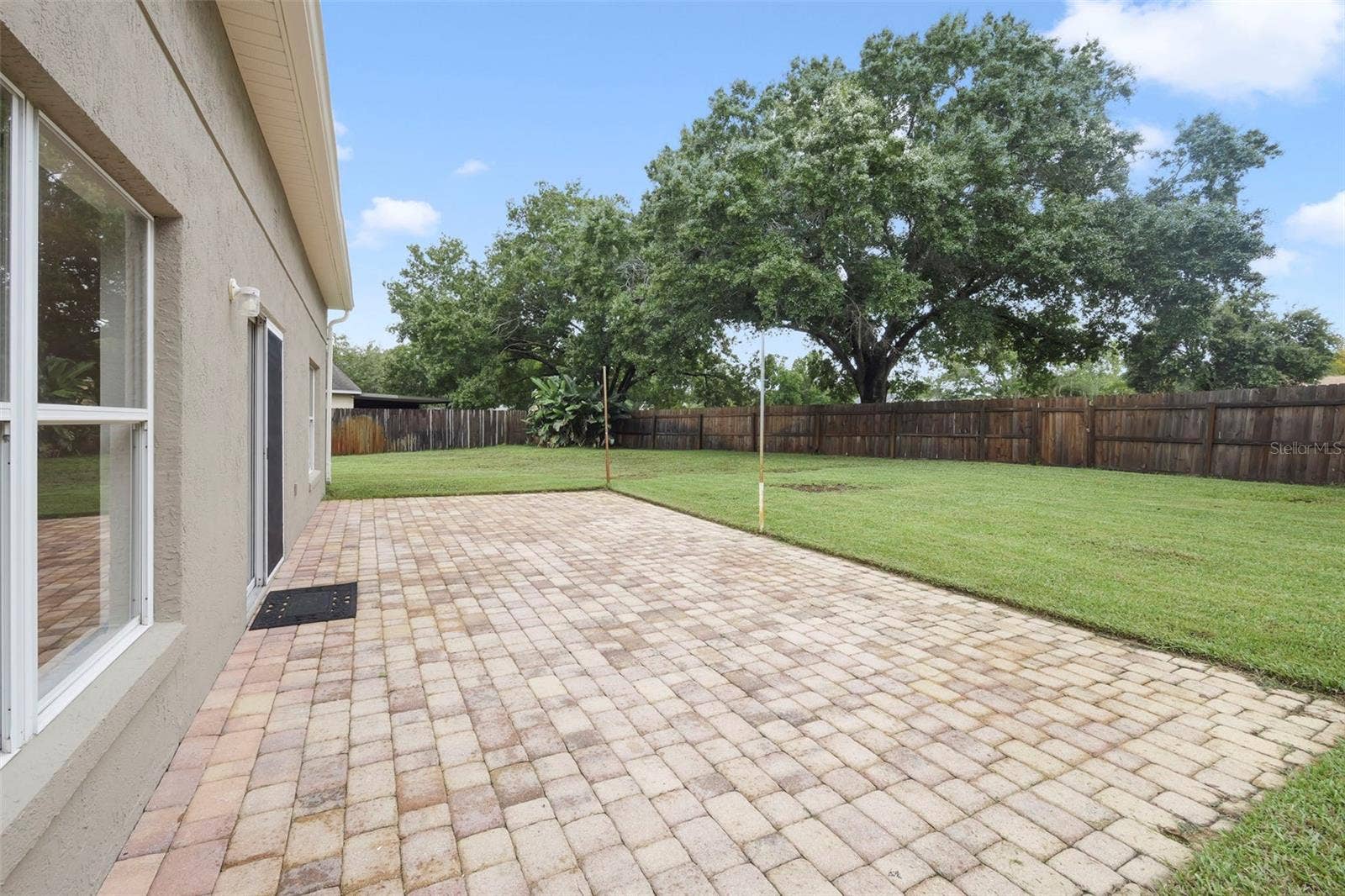 Rear Paver patio - Image 1