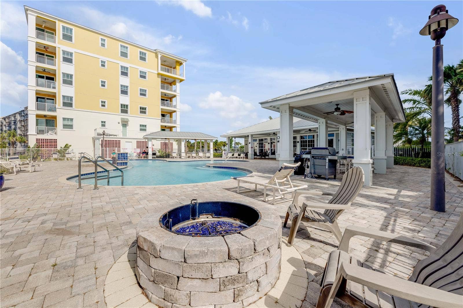 1 RIVERWALK DRIVE, #303, New Smyrna Beach, FL 32169 Fire Pit