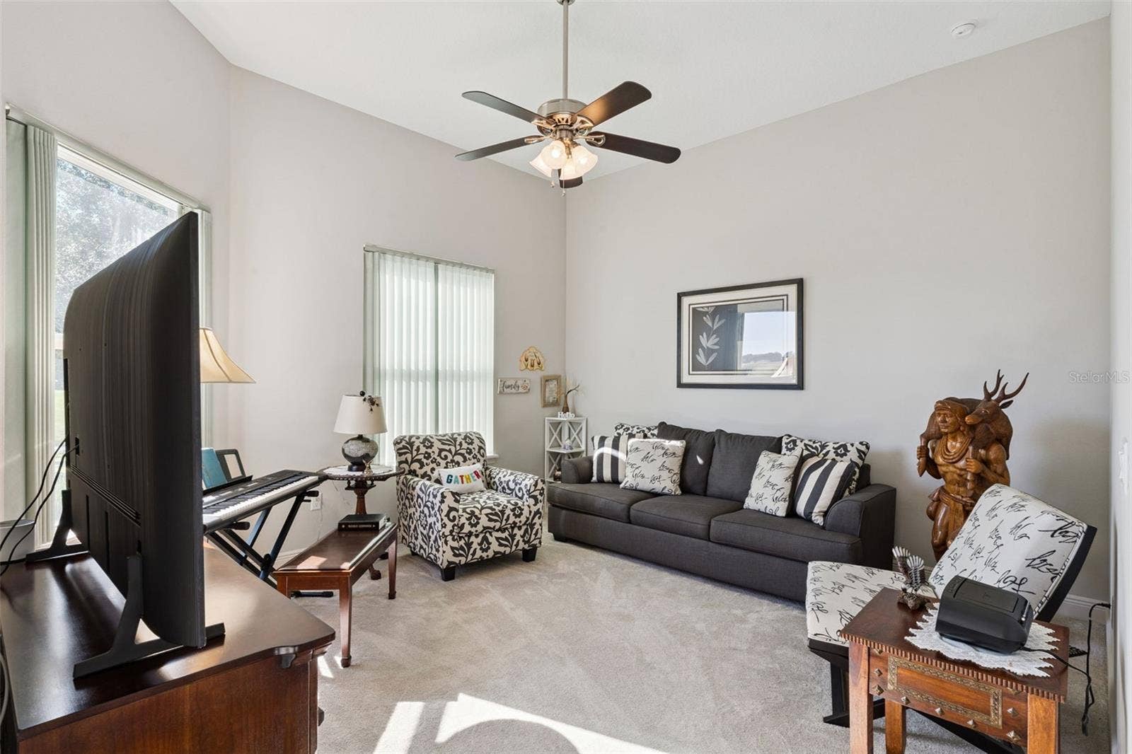 36819 WOLF COURT, Eustis, FL 32736 4th bedroom/in law suite with en suite bath is located on the back of the house with water view