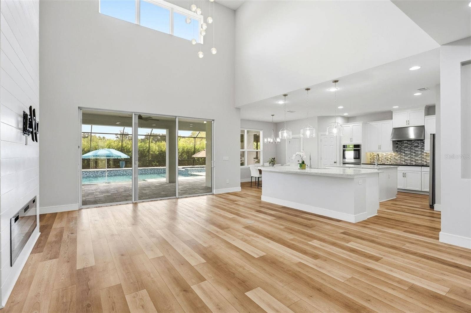 1552 MYRTLE OAKS TRAIL, Oviedo, FL 32765 Newer luxury plank vinyl flooring throughout the downstairs