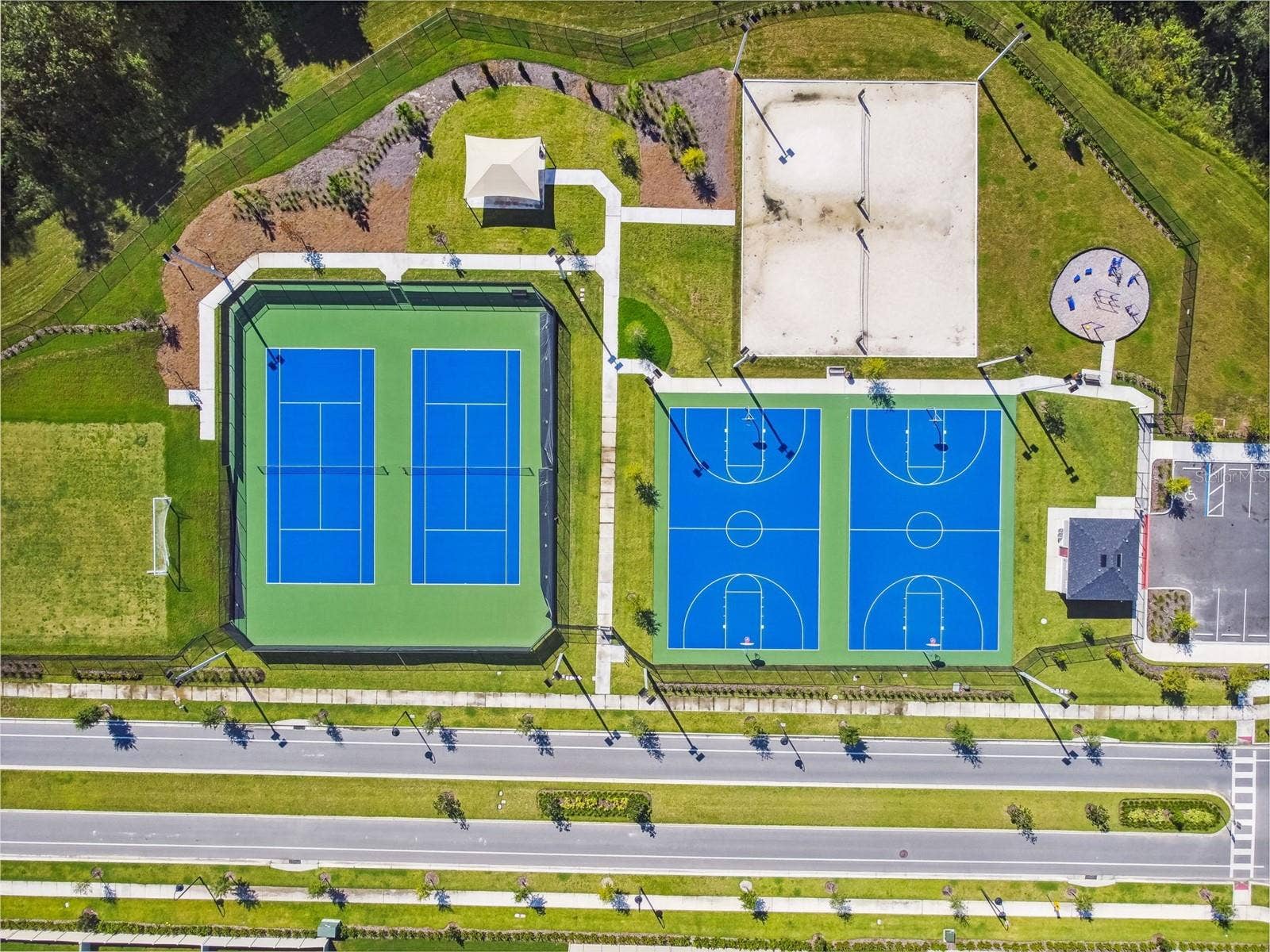 Storey Creek residents enjoy an array of amenities, including a resort-style pool, fitness center, clubhouse, tennis and basketball courts, volleyball court, playground, and walking trails. The low monthly HOA of $181 includes lawn maintenance.