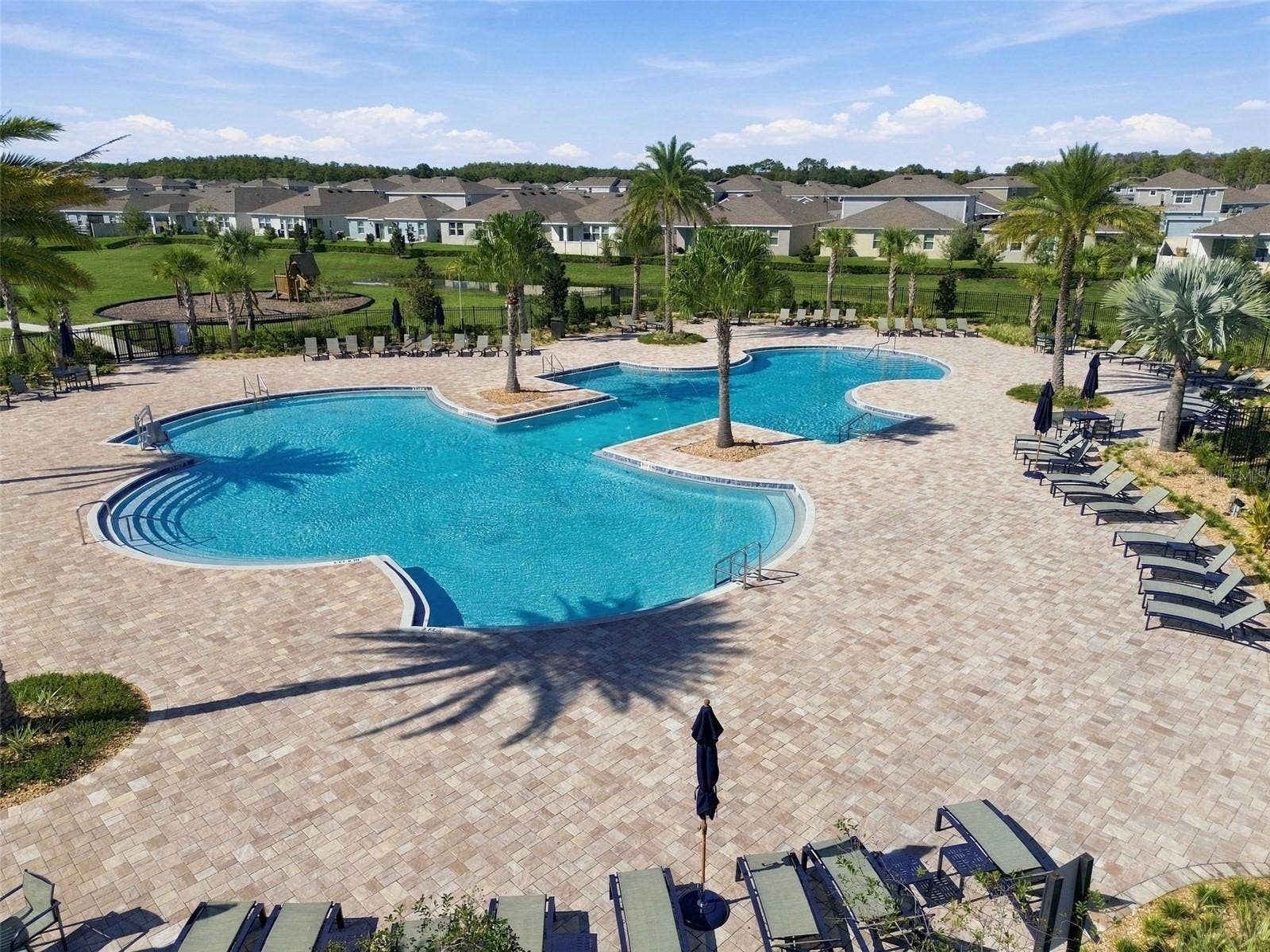 Storey Creek residents enjoy an array of amenities, including a resort-style pool, fitness center, clubhouse, tennis and basketball courts, volleyball court, playground, and walking trails. The low monthly HOA of $181 includes lawn maintenance.