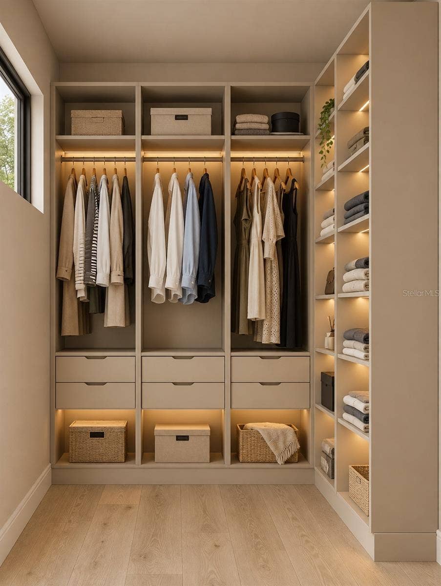 Virtual image - MASTER CLOSET