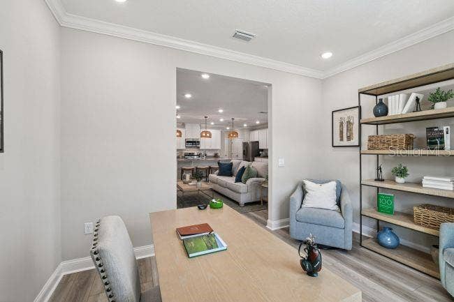 Model home - actual features may vary.