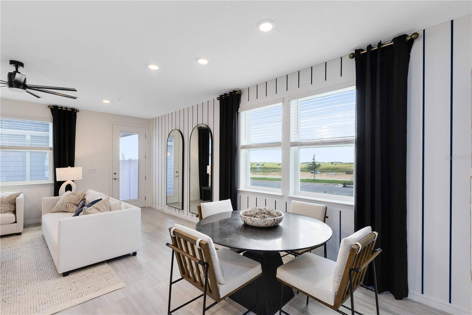 Model Home Design Only. Pictures and furnishings are for illustrative purposes only. Elevations, colors and options may vary. Furniture is for model home staging only.