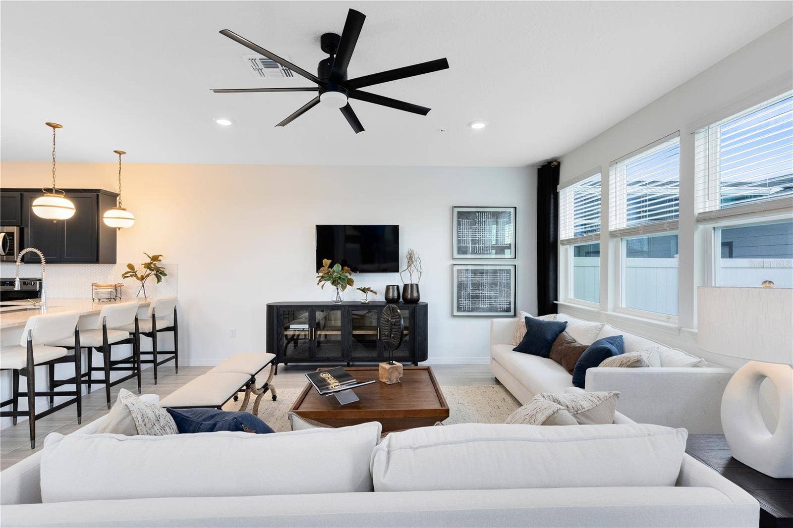 Model Home Design Only. Pictures and furnishings are for illustrative purposes only. Elevations, colors and options may vary. Furniture is for model home staging only.
