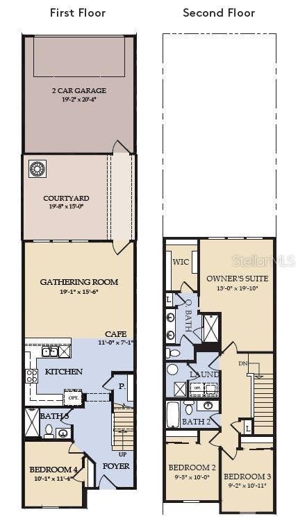 Floor Plan - Floor One Floor Plan - Floor Two