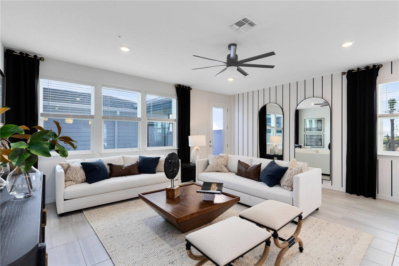 Model Home Design Only. Pictures and furnishings are for illustrative purposes only. Elevations, colors and options may vary. Furniture is for model home staging only.