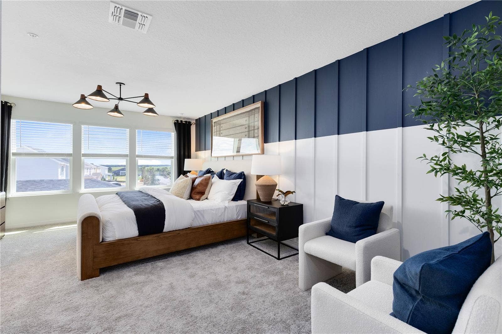 Model Home Design Only. Pictures and furnishings are for illustrative purposes only. Elevations, colors and options may vary. Furniture is for model home staging only.
