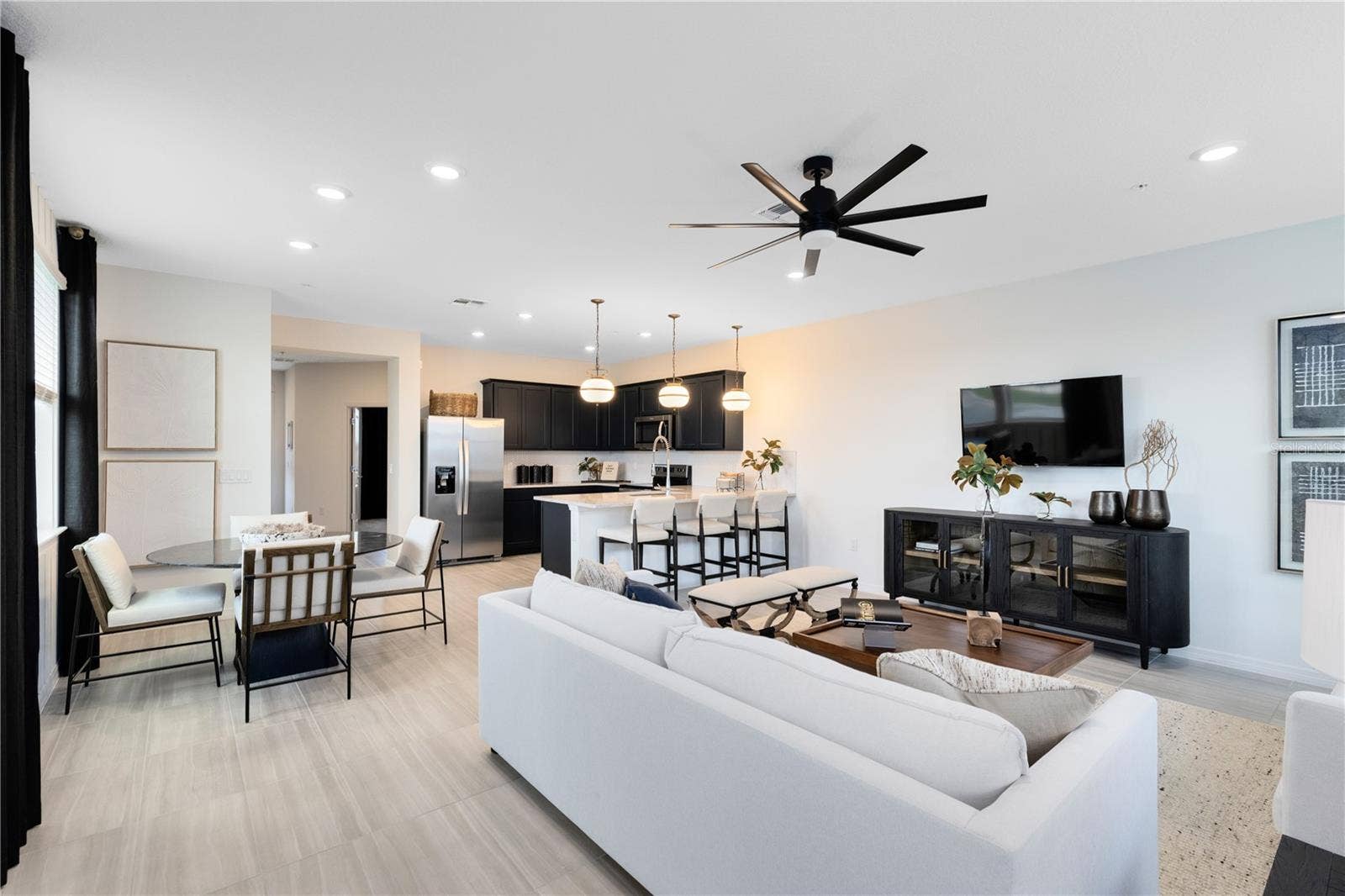 Model Home Design Only. Pictures and furnishings are for illustrative purposes only. Elevations, colors and options may vary. Furniture is for model home staging only.