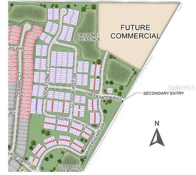Waterstone Townhomes Community Sitemap