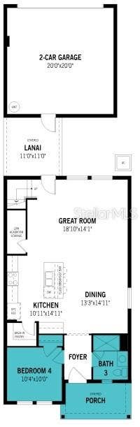 Lakeside at Satilla Zara Low Country First Floor with 4th bedroom and 3rd bathroom upgrade included