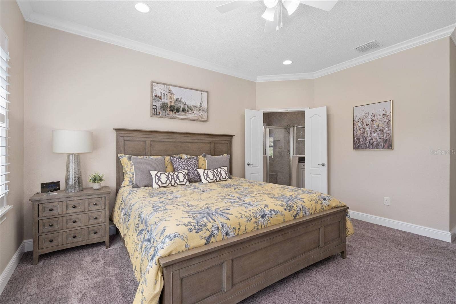 2607 CLEMSON RIDGE COURT, Clermont, FL 34715 Primary Bedroom with a view of the En-Suite