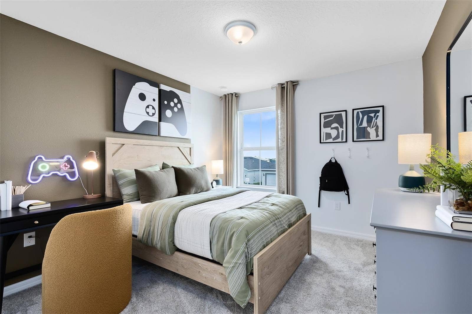 Model Home Design Only. Pictures and furnishings are for illustrative purposes only. Elevations, colors and options may vary. Furniture is for model home staging only.