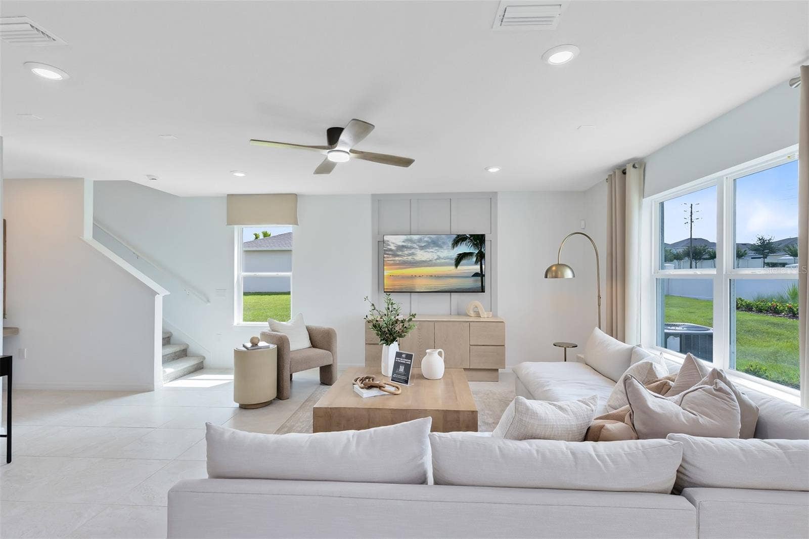 Model Home Design Only. Pictures and furnishings are for illustrative purposes only. Elevations, colors and options may vary. Furniture is for model home staging only.