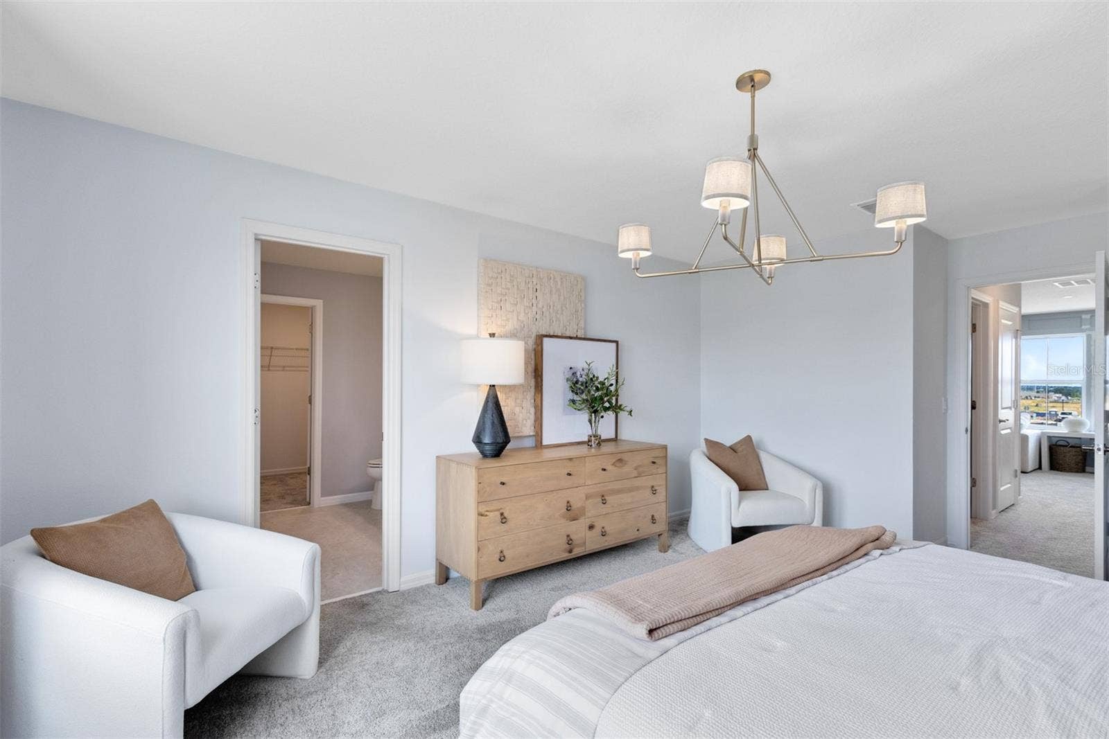 Model Home Design Only. Pictures and furnishings are for illustrative purposes only. Elevations, colors and options may vary. Furniture is for model home staging only.