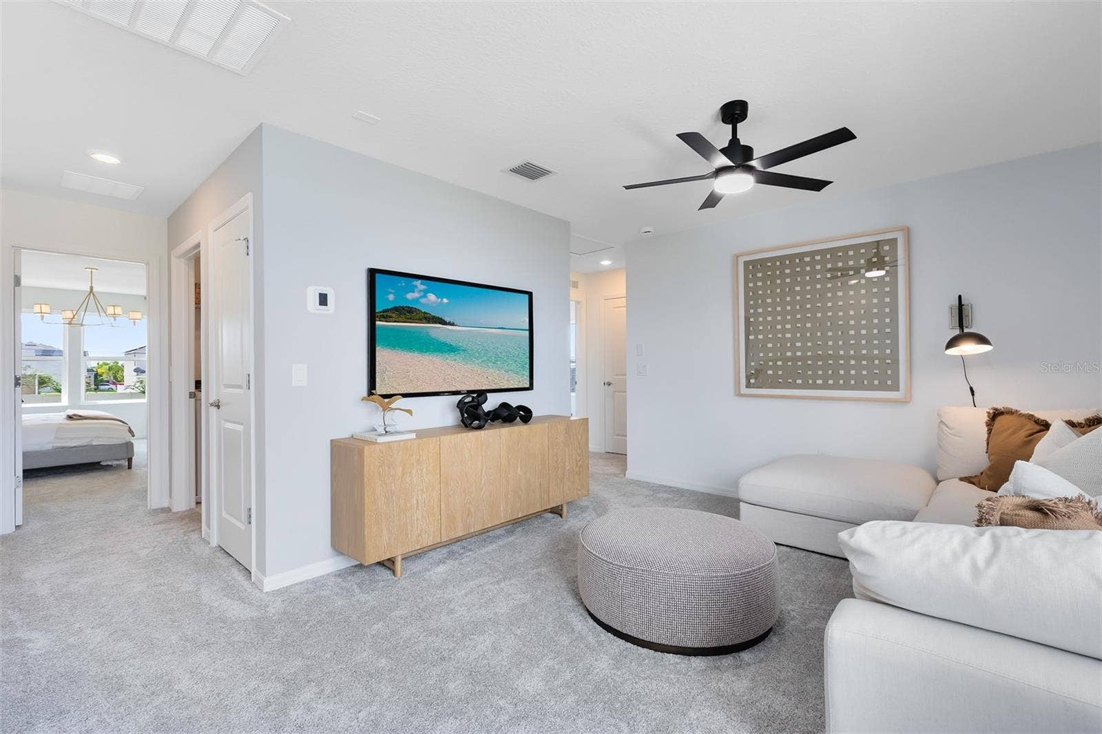 Model Home Design Only. Pictures and furnishings are for illustrative purposes only. Elevations, colors and options may vary. Furniture is for model home staging only.