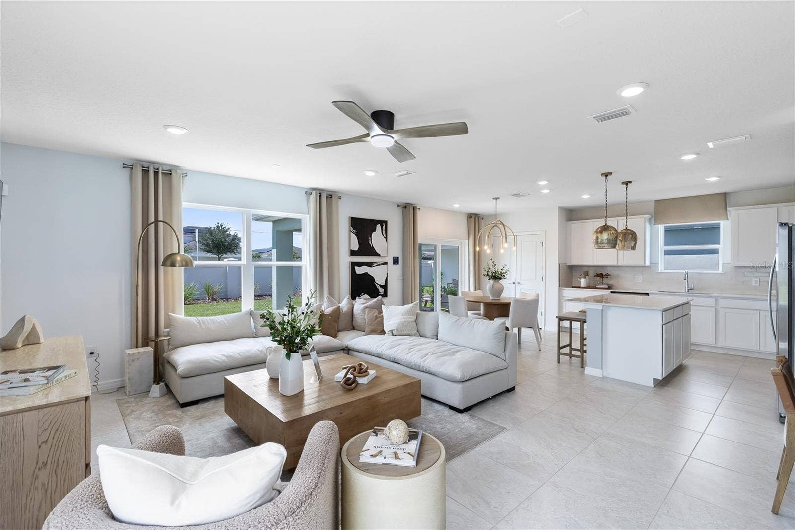Model Home Design Only. Pictures and furnishings are for illustrative purposes only. Elevations, colors and options may vary. Furniture is for model home staging only.