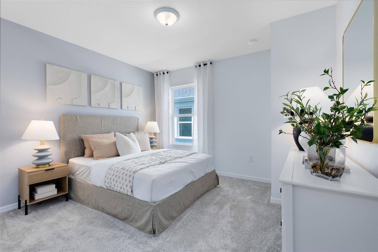Model Home Design Only. Pictures and furnishings are for illustrative purposes only. Elevations, colors and options may vary. Furniture is for model home staging only.
