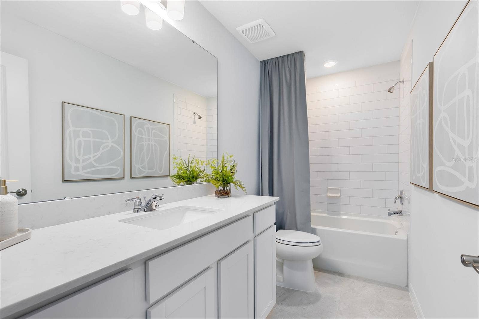 Model Home Design Only. Pictures and furnishings are for illustrative purposes only. Elevations, colors and options may vary. Furniture is for model home staging only.