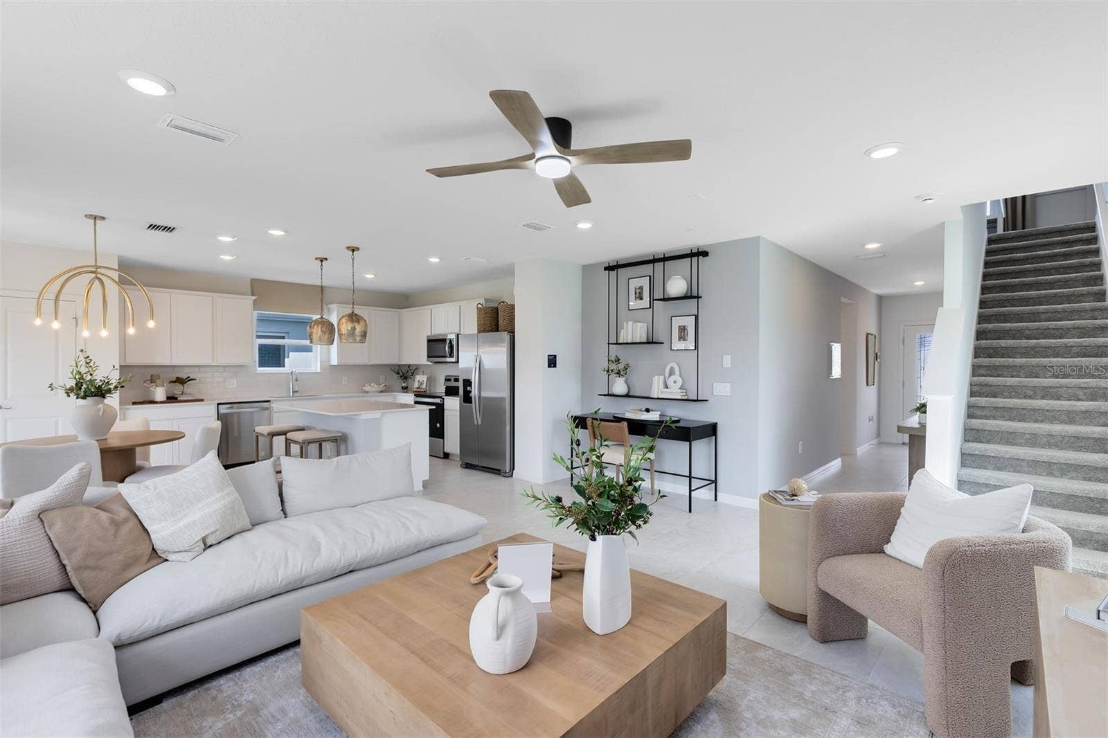 Model Home Design Only. Pictures and furnishings are for illustrative purposes only. Elevations, colors and options may vary. Furniture is for model home staging only.