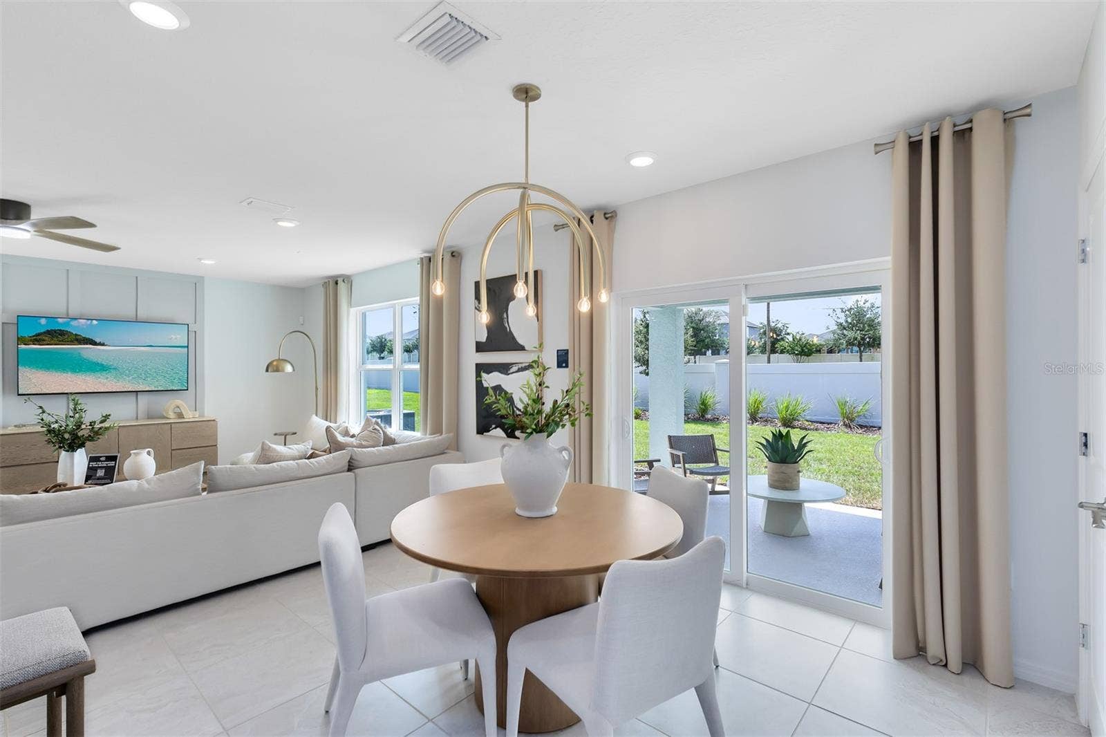 Model Home Design Only. Pictures and furnishings are for illustrative purposes only. Elevations, colors and options may vary. Furniture is for model home staging only.