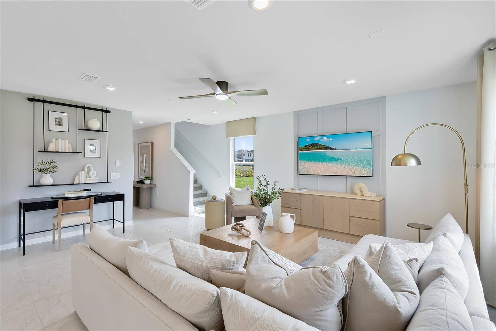 Model Home Design Only. Pictures and furnishings are for illustrative purposes only. Elevations, colors and options may vary. Furniture is for model home staging only.