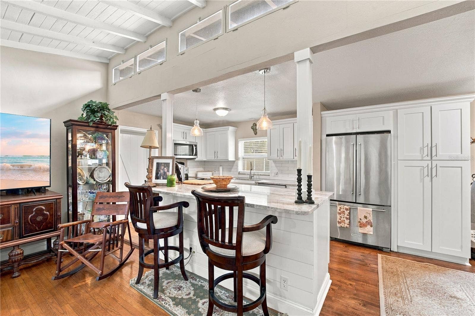 735 N SANS SOUCI AVENUE, Deland, FL 32720 Kitchen from Family Room