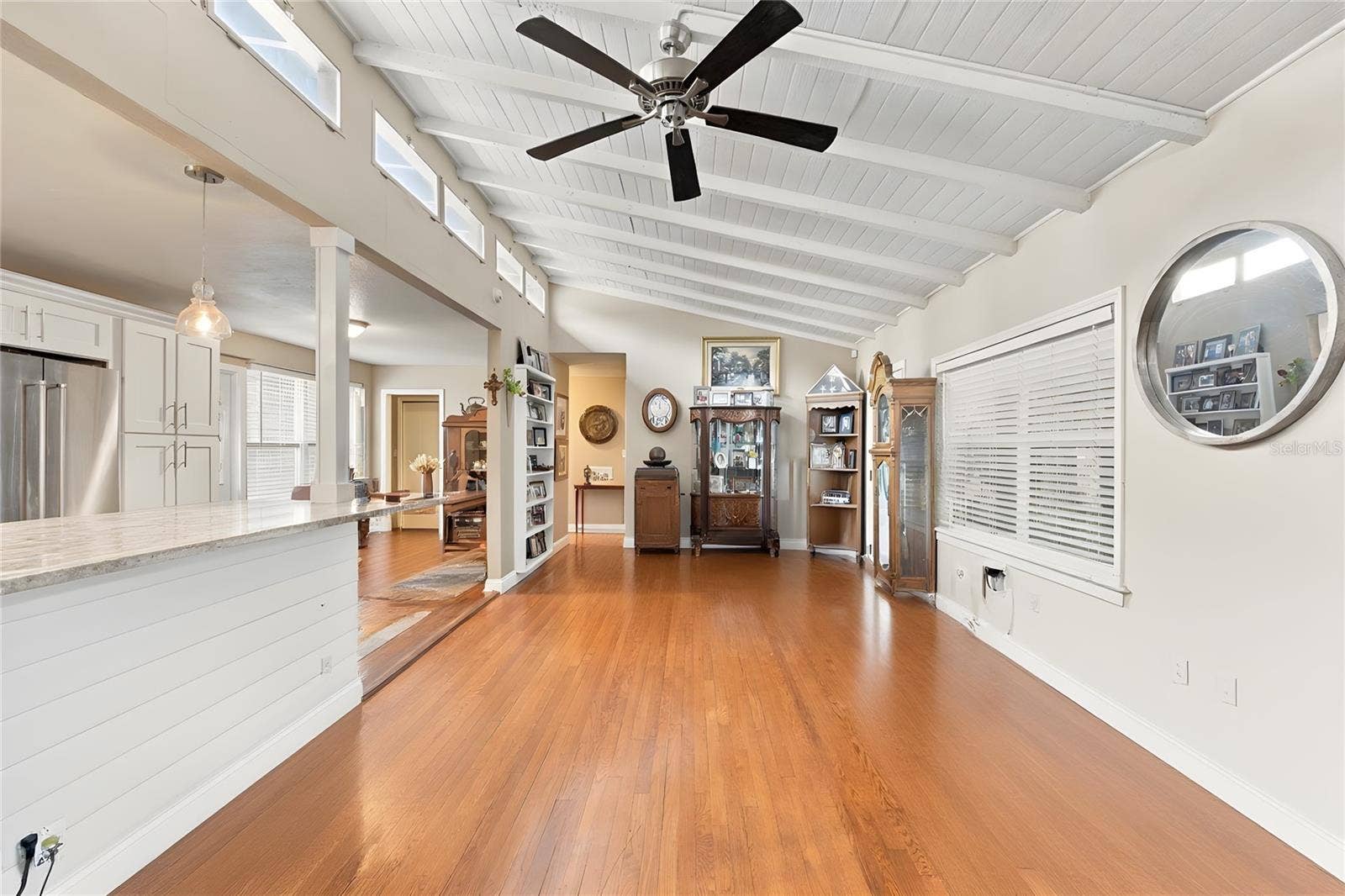 735 N SANS SOUCI AVENUE, Deland, FL 32720 Family room with furniture removed