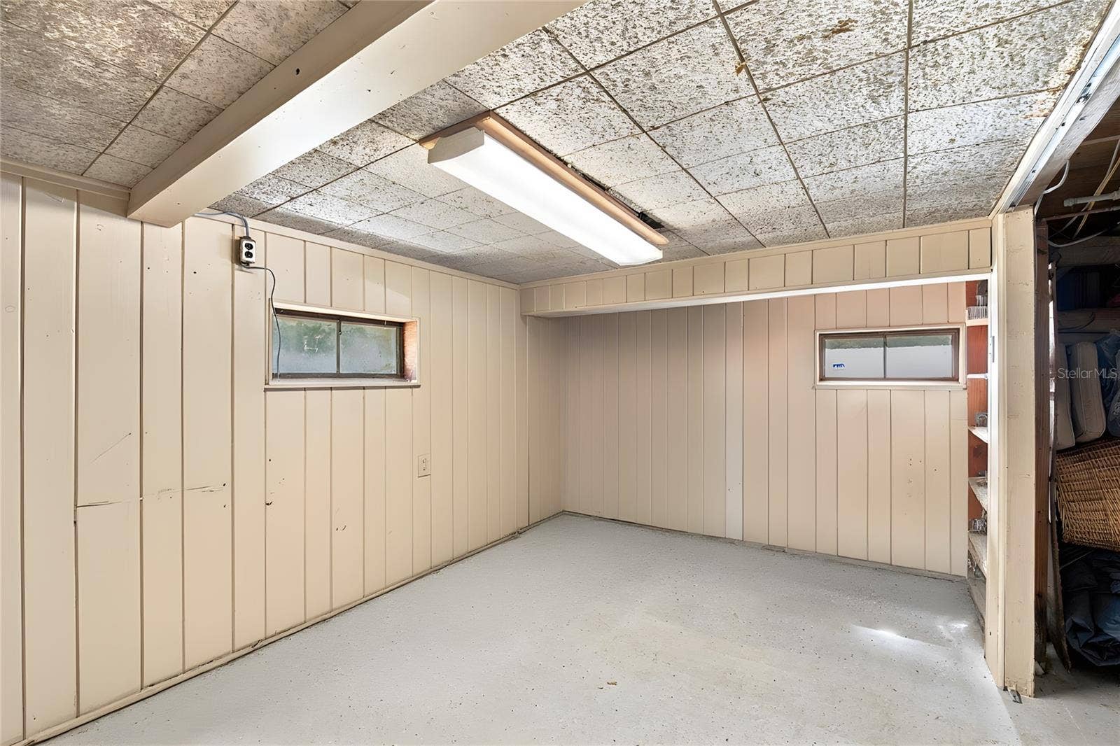 735 N SANS SOUCI AVENUE, Deland, FL 32720 Basement with everything removed