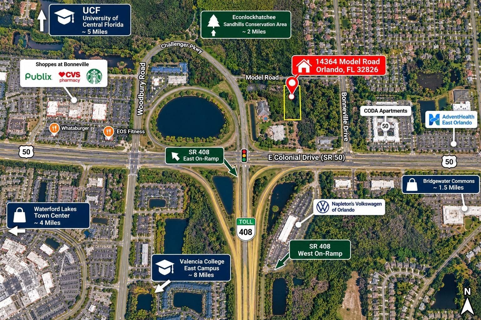 14364 MODEL ROAD, Orlando, FL 32826 14364 MODEL ROAD, Orlando, FL 32826