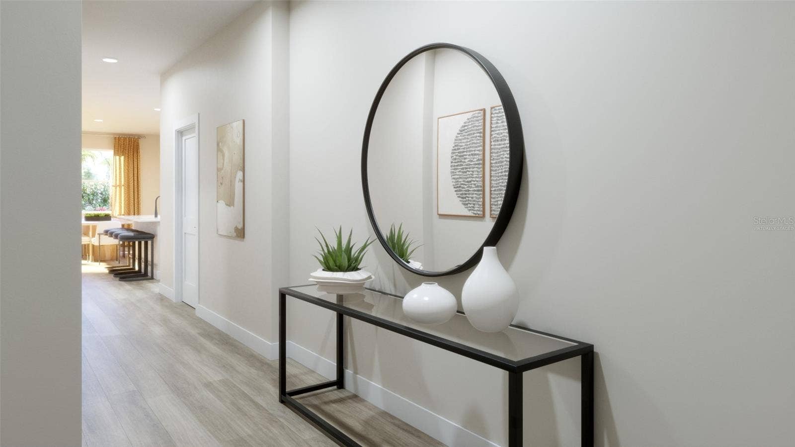 1932 GREENBOROUGH LOOP, Deland, FL 32724 Foyer Rendering (Virtually Staged)