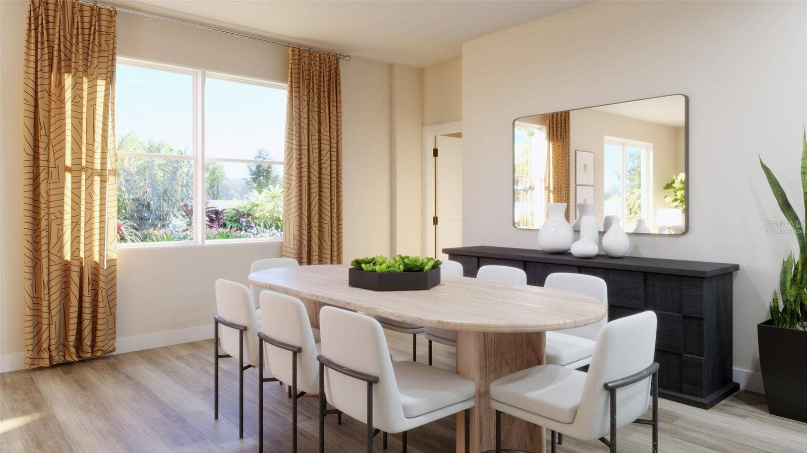 1932 GREENBOROUGH LOOP, Deland, FL 32724 Dining Room Rendering (Virtually Staged)