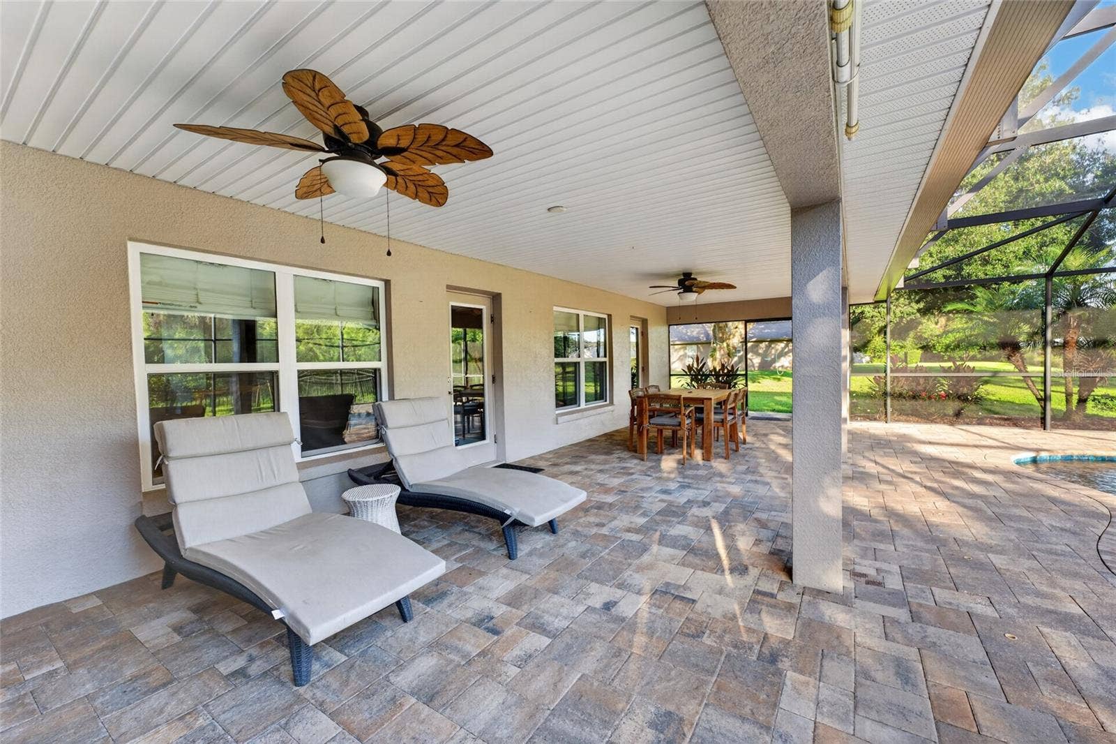 Covered lanai