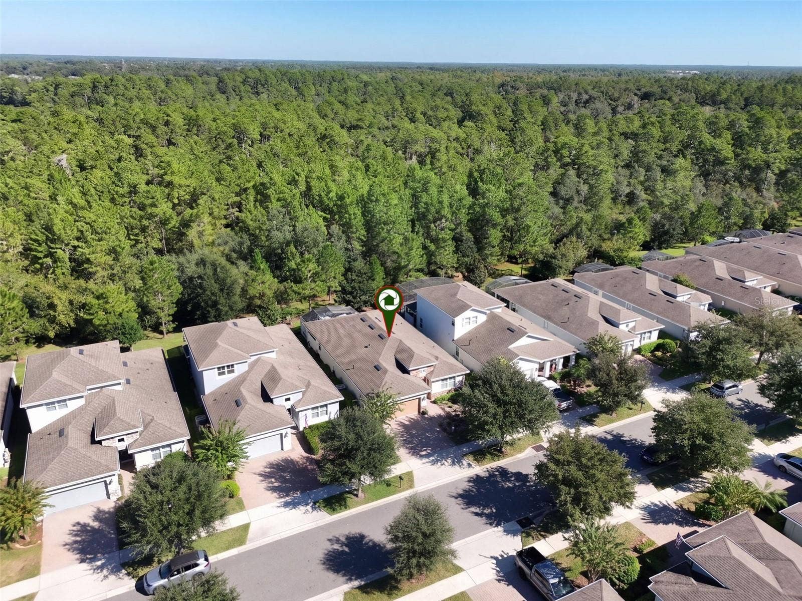 1233 EGGLESTON DRIVE, Deland, FL 32724 Aerial view of the Home's location